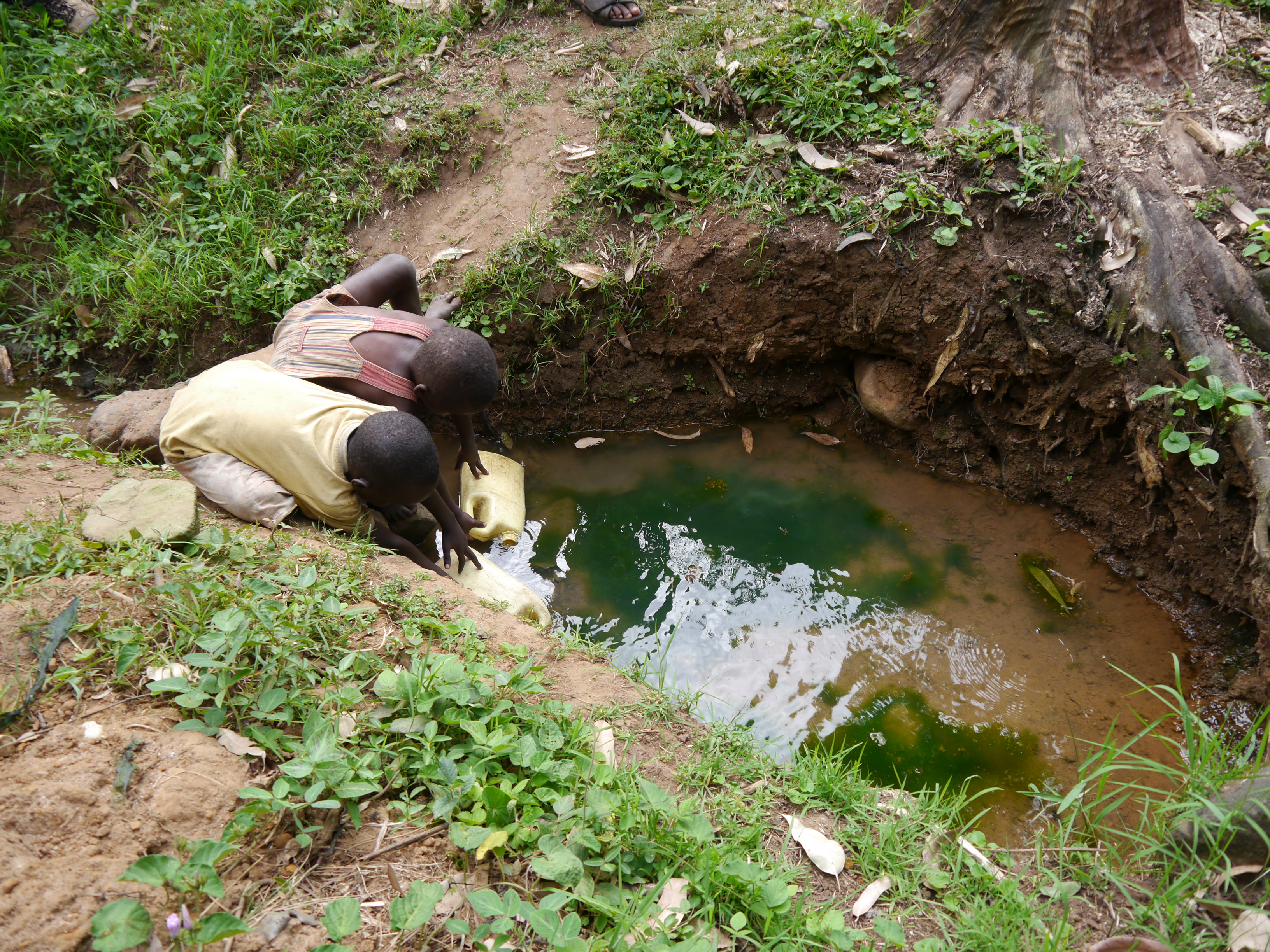 Dirty drinking water