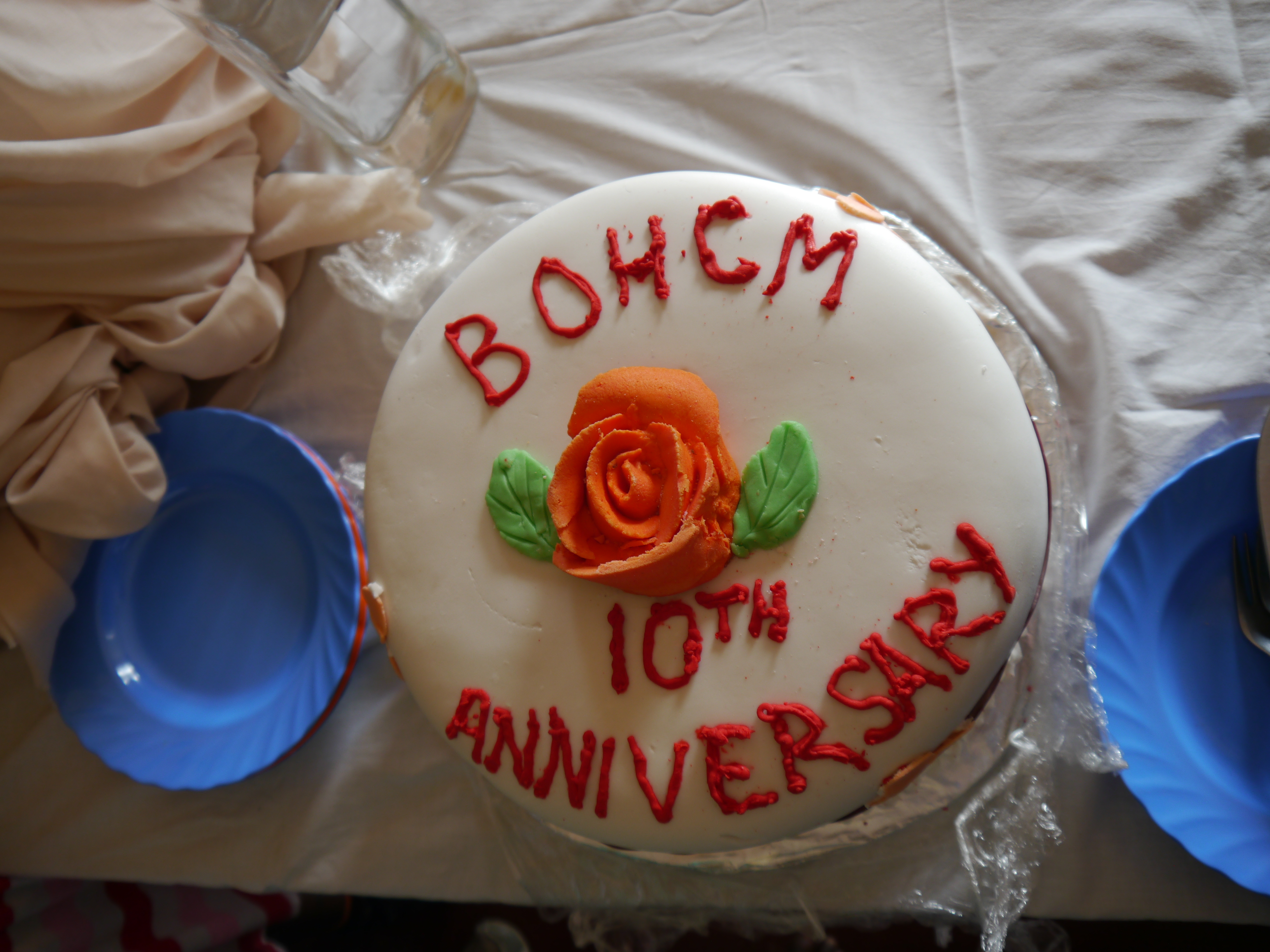Celebrating in Uganda